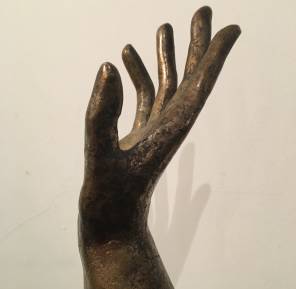 Bronze Hand Sculpture signed Lamoulle